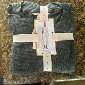 Brand new waffle tee pant set from Victoria Secret